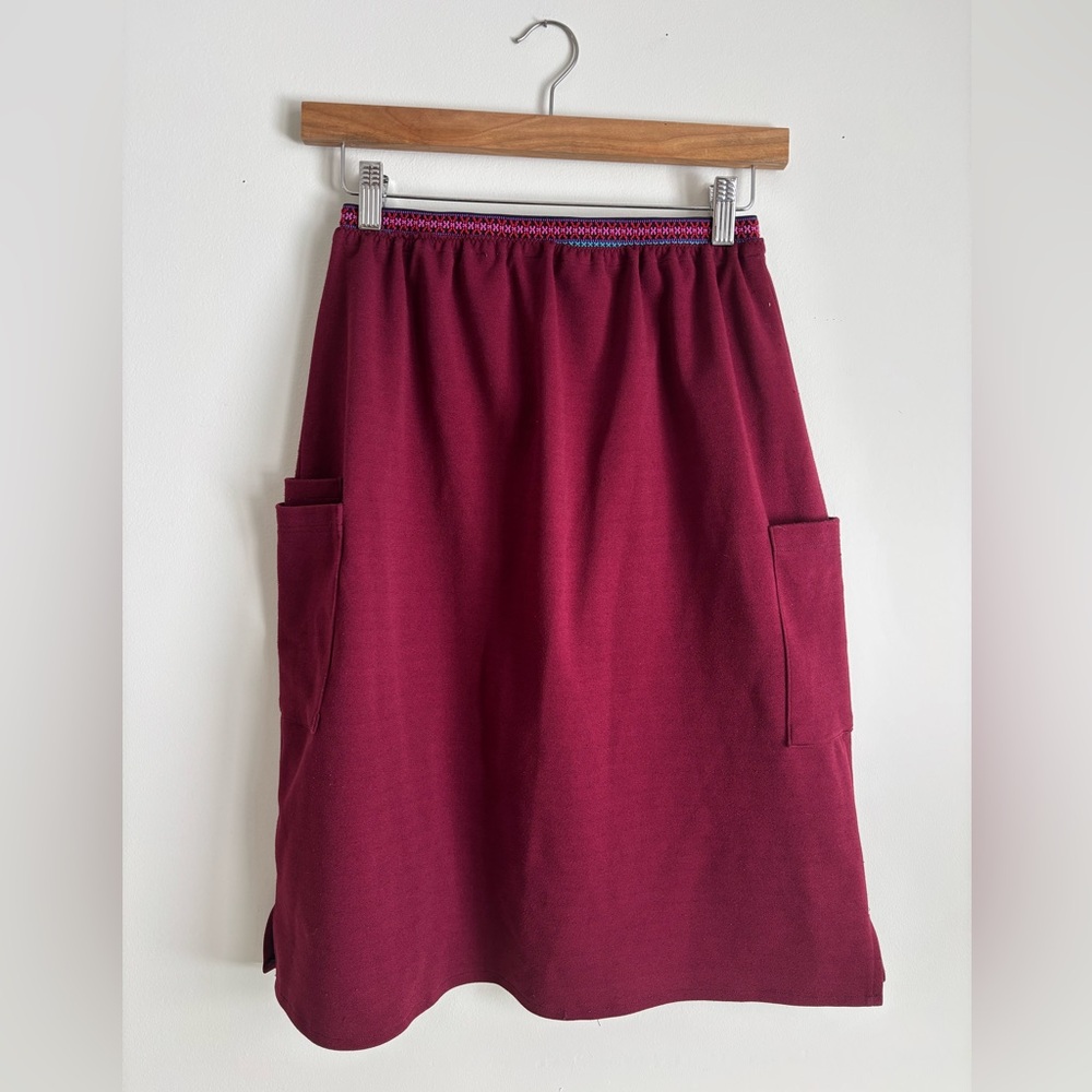 Midi Scrub Skirt for Work or Casual Wear